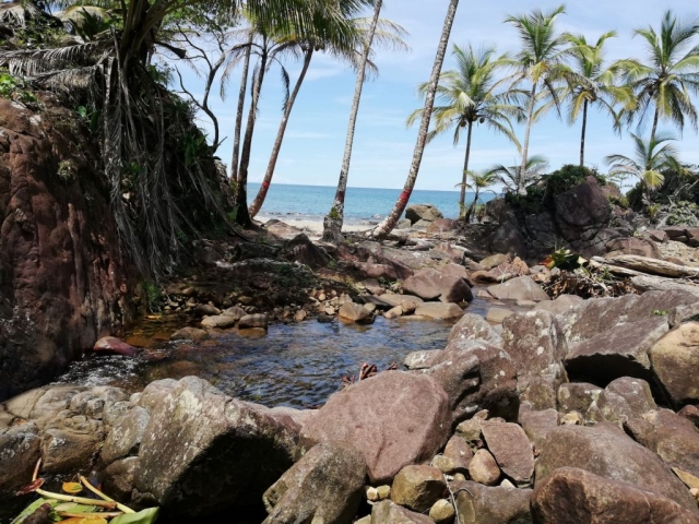 Panama Caribbean beach ocean front lots for sale